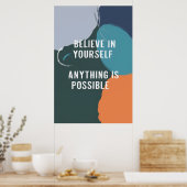 自信じ身で ポスター (キッチン)