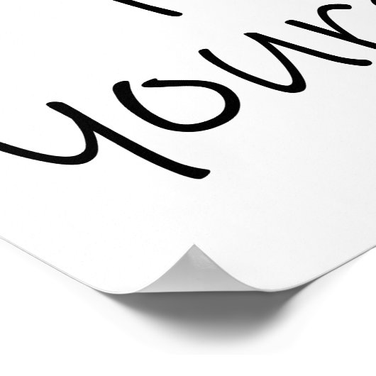 自信じ身で ポスター (角)