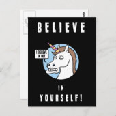 自信じ身で ポストカード (正面/裏面)