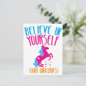 自信じ身で ポストカード (スタンド正面)