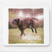 自信じ身で マウスパッド (正面)