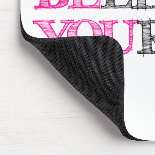 自信じ身で マウスパッド (コーナー)