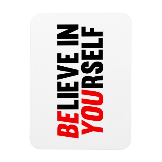 自信じ身で マグネット (縦)