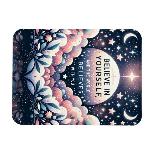 自信じ身で マグネット (横)