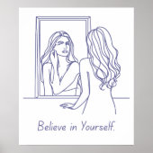 自信じ身で – Empowerment Poster ポスター (正面)