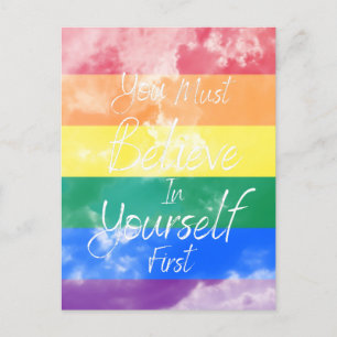 自信じ身で   LGBTQ ポストカード