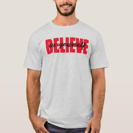 自信じ身で Tシャツ
