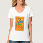 自信じ身で Tシャツ (正面)
