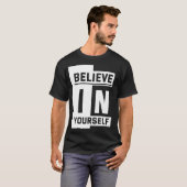 自信じ身で Tシャツ (正面フル)
