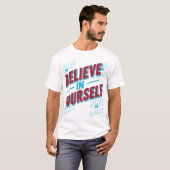 自信じ身で Tシャツ (正面フル)