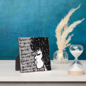 自信じ身にイーゼルのプラーク フォトプラーク (インサイチュ)