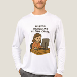 自信じ身に属し全て トライブレンドTシャツ