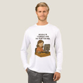 自信じ身に属し全て トライブレンドＴシャツ (正面全体)