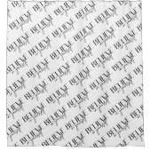 自信じ身のシャワーカーテン シャワーカーテン (正面)