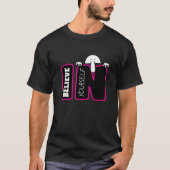 自信じ身のデザイン Tシャツ (正面)
