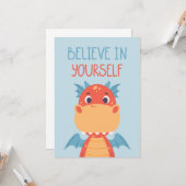 自信じ身のドラゴン カード (正面/裏面インサイチュ)