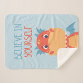 自信じ身のドラゴン シェルパブランケット (正面(横))