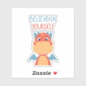 自信じ身のドラゴン シール (シート)