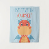 自信じ身のドラゴン タペストリー (正面)