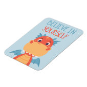 自信じ身のドラゴン マグネット (左側)