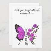 自信じ身のノートカカスタムード サンキューカード (正面/裏面)