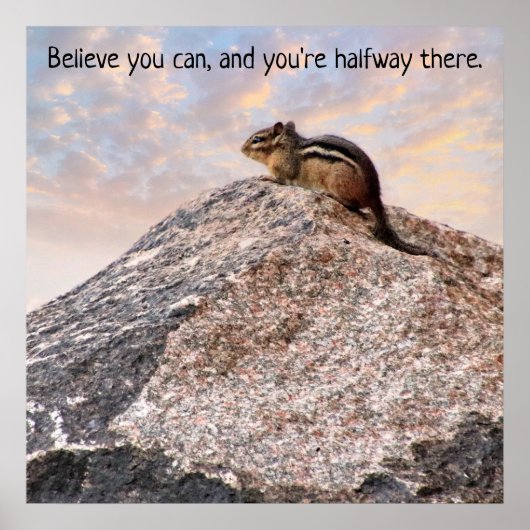 自信じ身のポスター ポスター (正面)