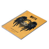 自信じ身のレタリング ノートブック (左側)