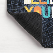 自信じ身の抽象芸術マウスパッド マウスパッド (コーナー)