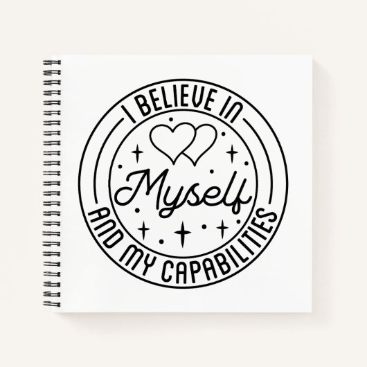 自信じ身の能力 ノートブック (正面)