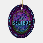 自信じ身メッセージ前向き セラミックオーナメント (右)