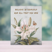 自信じ身 アクリルサイン (ニュートラル)