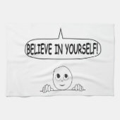 自信じ身 キッチンタオル (横)