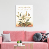 自信じ身 キャンバスプリント (インサイチュ (リビング))