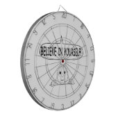 自信じ身 ダーツボード (正面左)