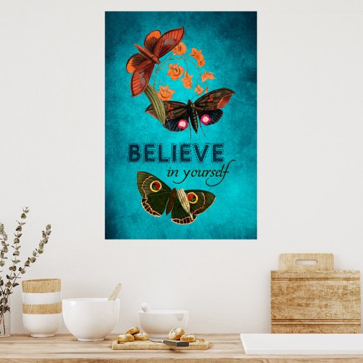 自信じ身 ポスター (キッチン)