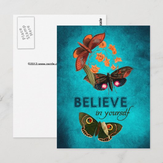 自信じ身 ポストカード (正面/裏面)