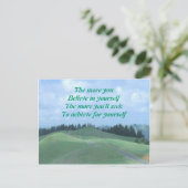 自信じ身 ポストカード (スタンド正面)