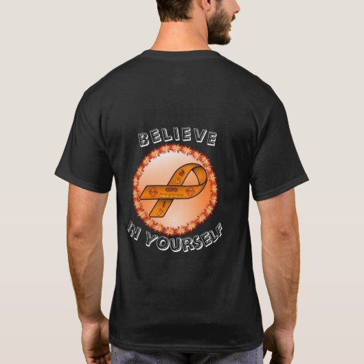 自信じ身 Tシャツ (裏面)