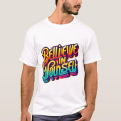 自信じ身 Tシャツ (正面)