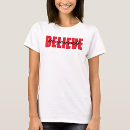 自信じ身Tシャツ Tシャツ