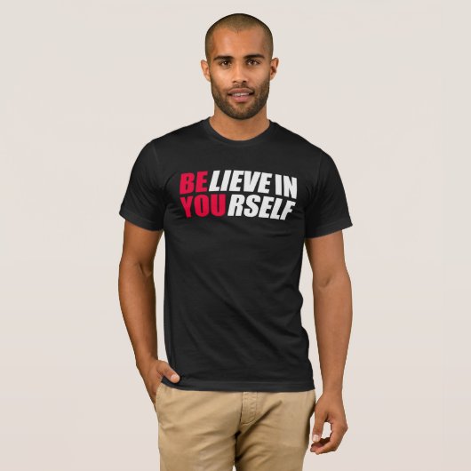 自信じ身Tシャツ Tシャツ (正面フル)