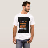 自信じ身Tシャツ Tシャツ (正面フル)