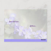 自信と信頼 ポストカード (裏面)