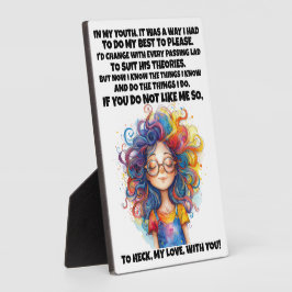 自信と良い話.... フォトプラーク