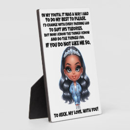 自信と良い話.... フォトプラーク