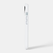 自信に満ちた猫の顔 iPhone 15ケース (左側面)