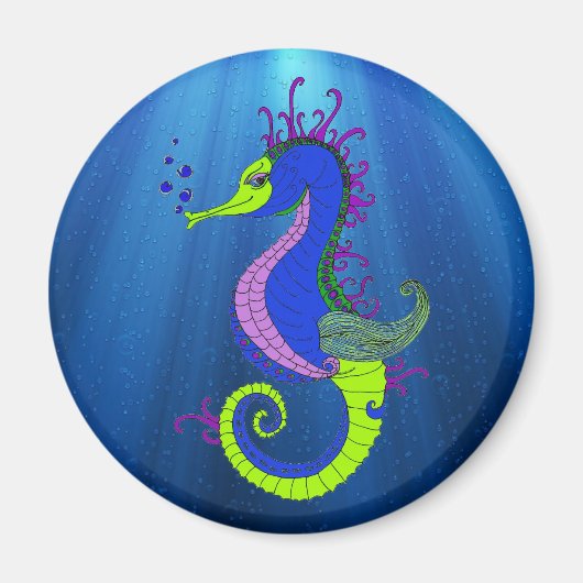 自信に満ちた船員 マグネット (正面)