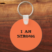 自信のある女性スターバストキーチェーン キーホルダー (裏面)