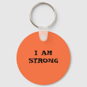 自信のある女性スターバストキーチェーン キーホルダー (裏面)