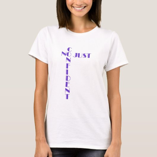 自信のないTシャツ Tシャツ (正面)